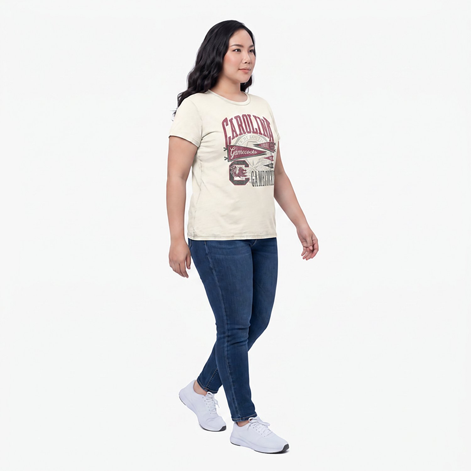 Pressbox Women's South Carolina Rusky Boyfriend Short Sleeve T-shirt