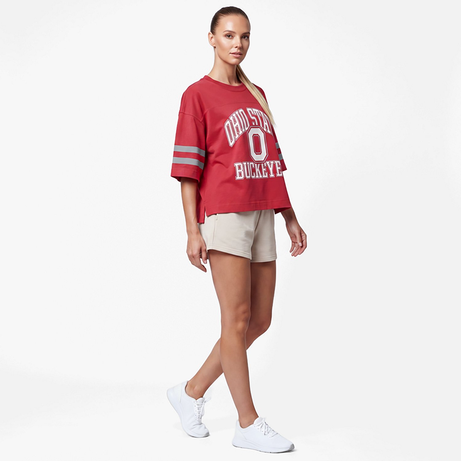 Pressbox Women's Ohio State Wayne Tyler Short Sleeve T-shirt