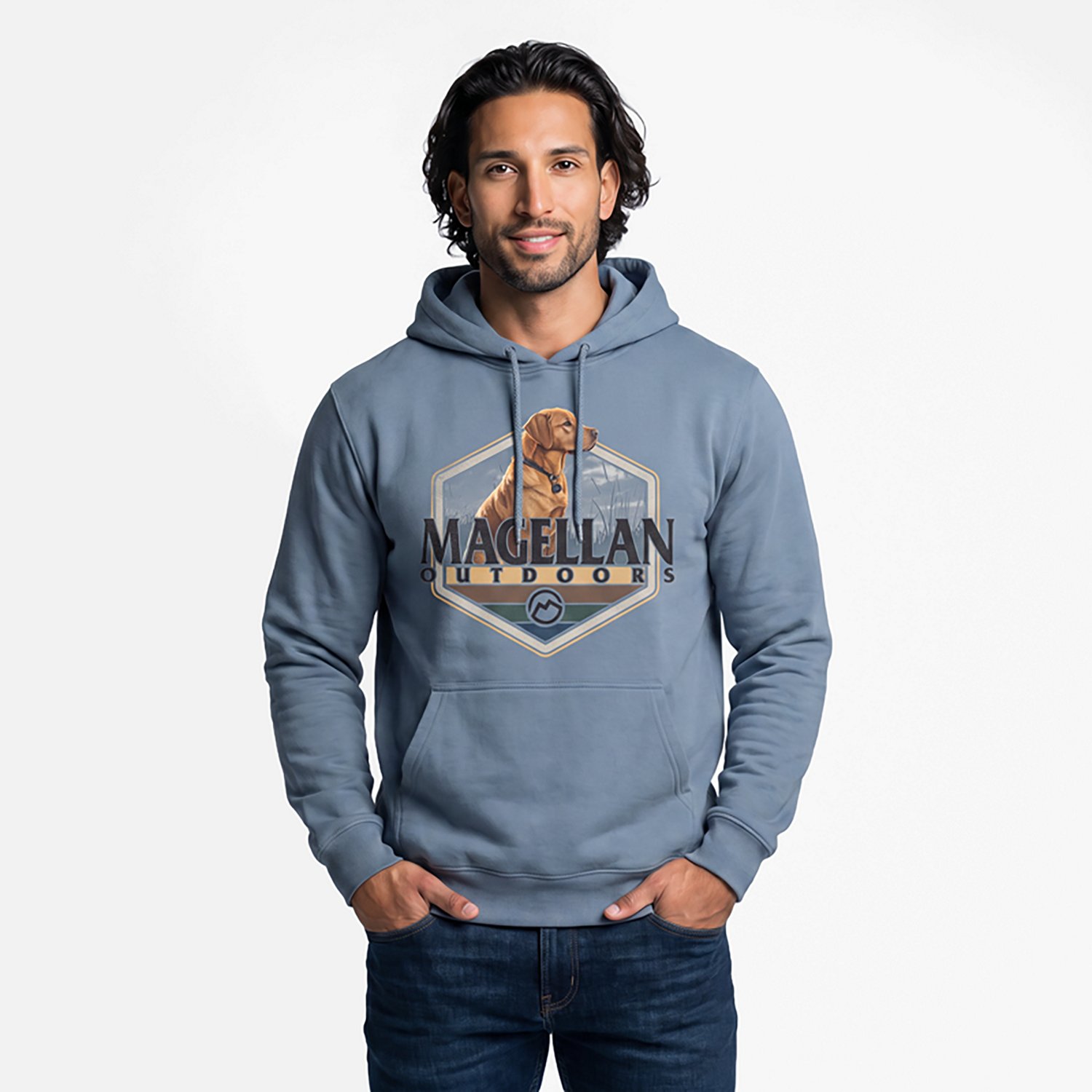 Magellan Outdoors Men's Dog Encased Hoodie