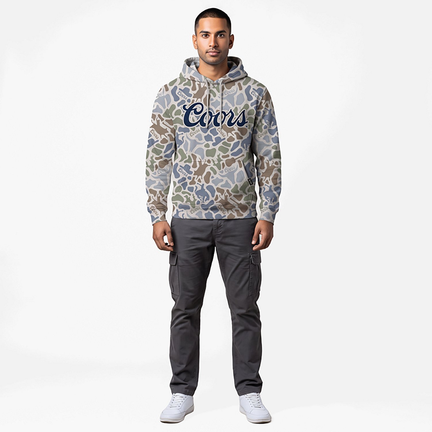 Coors Men's Cowboy Camo Hoodie