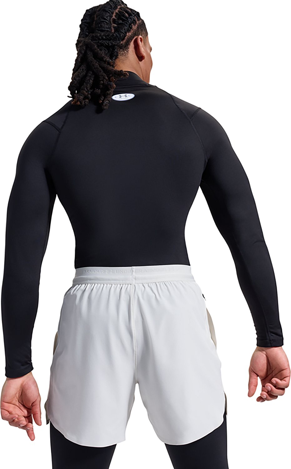 Under Armour Men's ColdGear Elite Comp Mock Long Sleeve Base Layer - view number 2