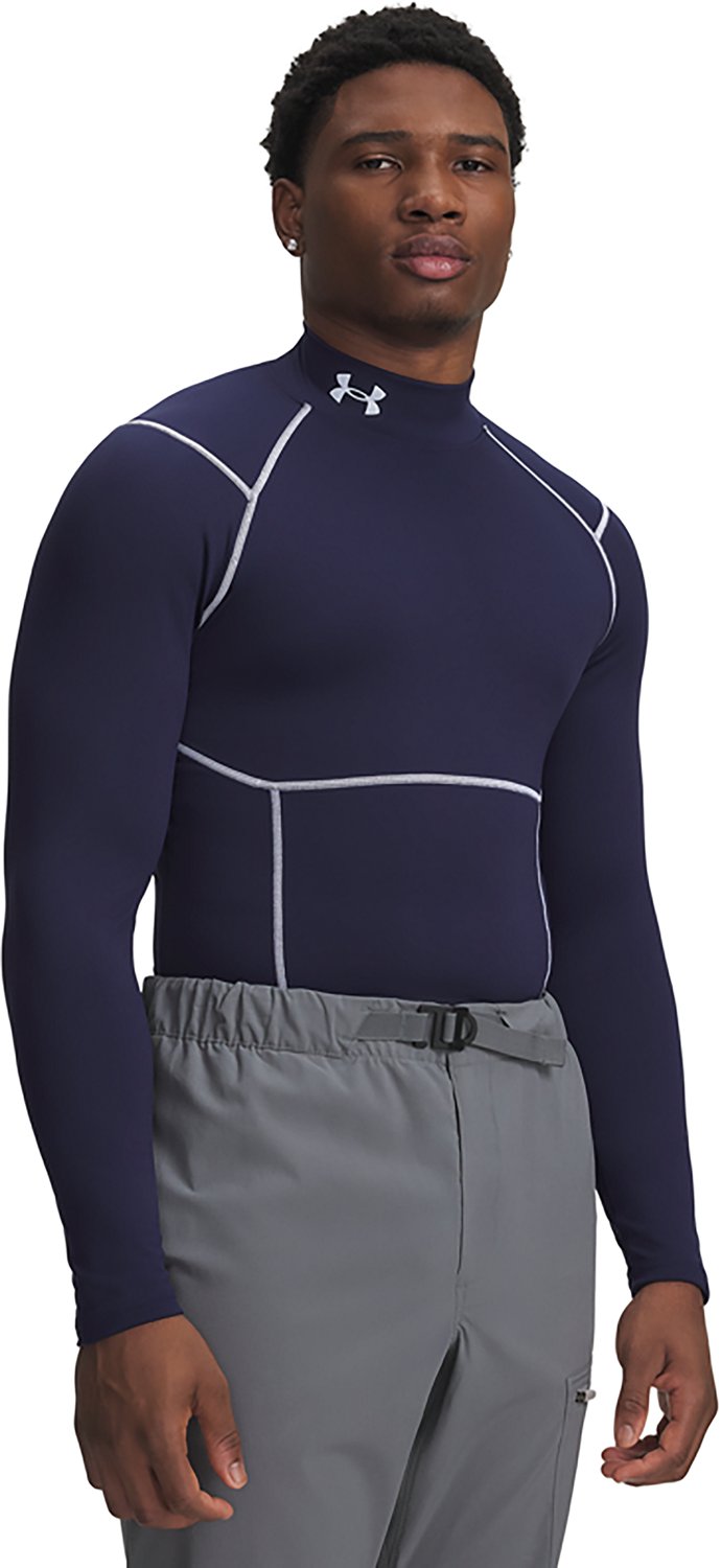 Under Armour Men's ColdGear Elite Comp Mock Long Sleeve Base Layer
