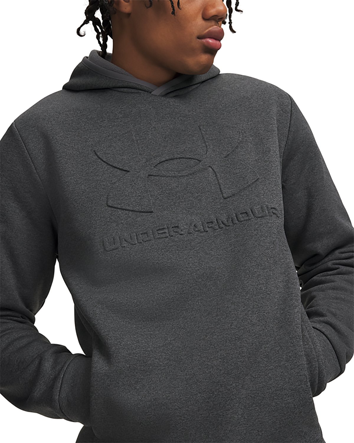 Under Armour® Men's Armour Fleece® Twist Emboss Hoodie