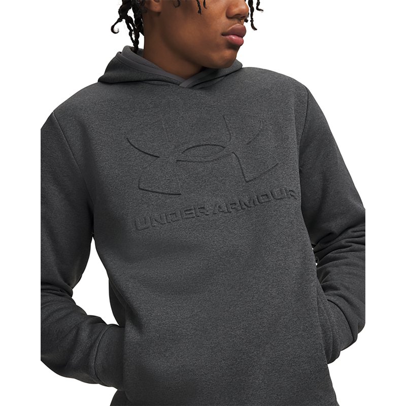 Under Armour Armour Fleece Embossed Hoodie - Castlerock