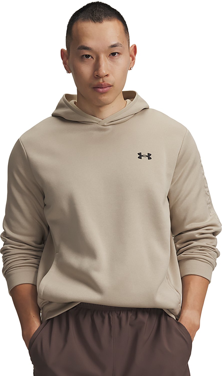 Under Armour® Men's Armour Fleece® Wordmark Emboss Hoodie
