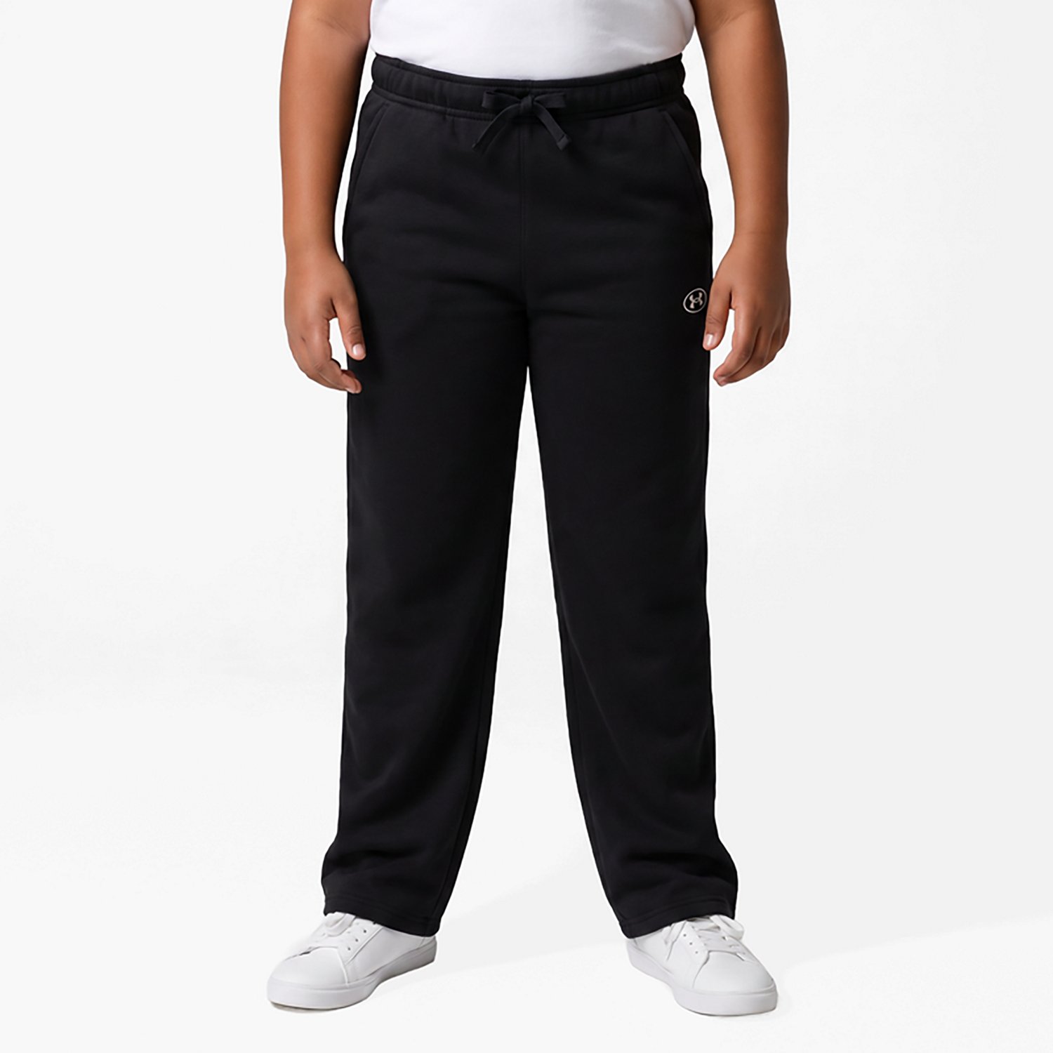 Under Armour Boys' Rival Fleece Open Hem Pants - view number 2