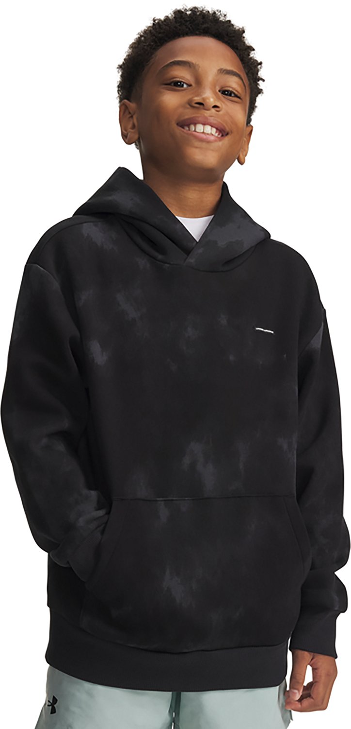 Under Armour Boys' Icon Fleece Washed Hoodie
