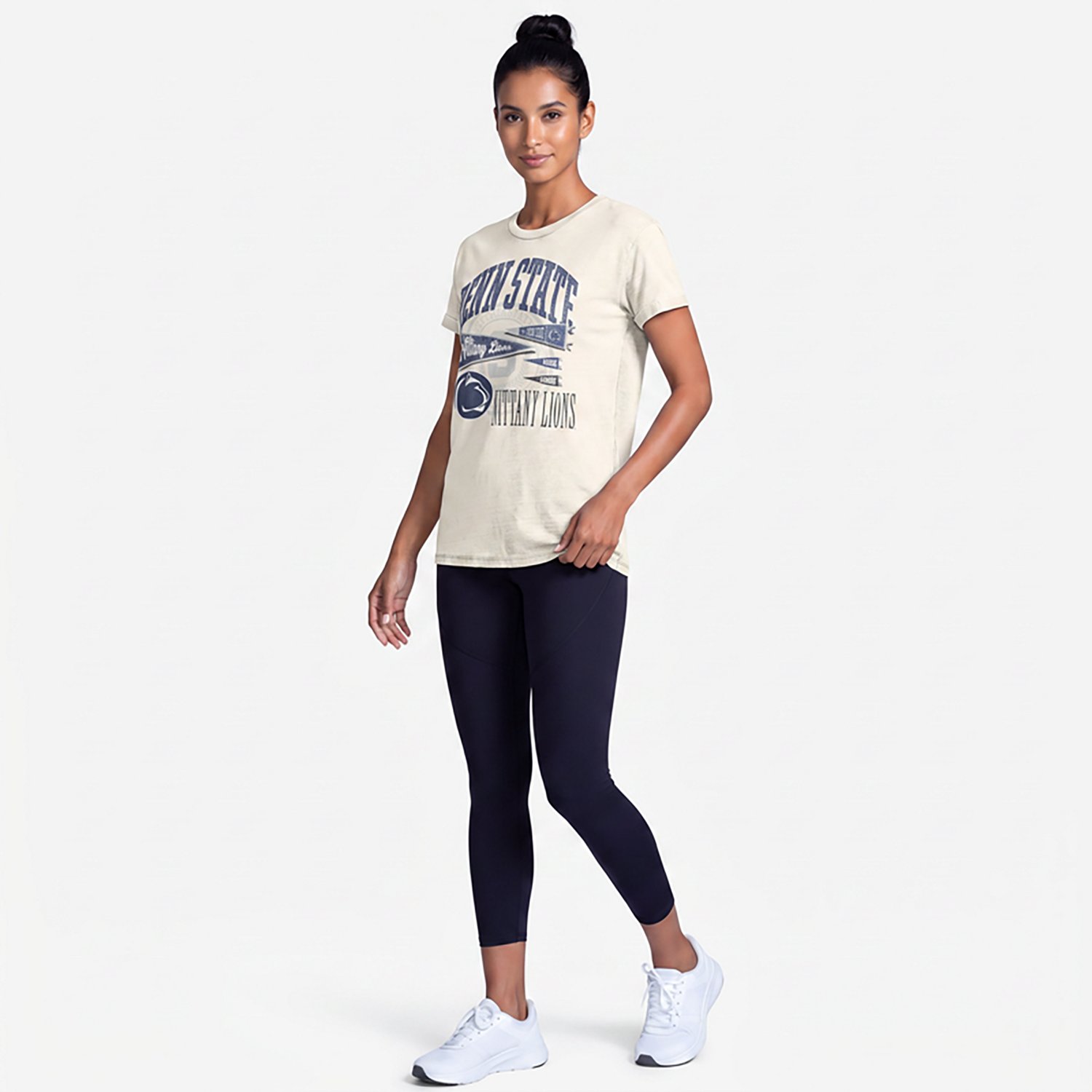 Pressbox Women's Penn State Rusky Boyfriend Graphic T-shirt