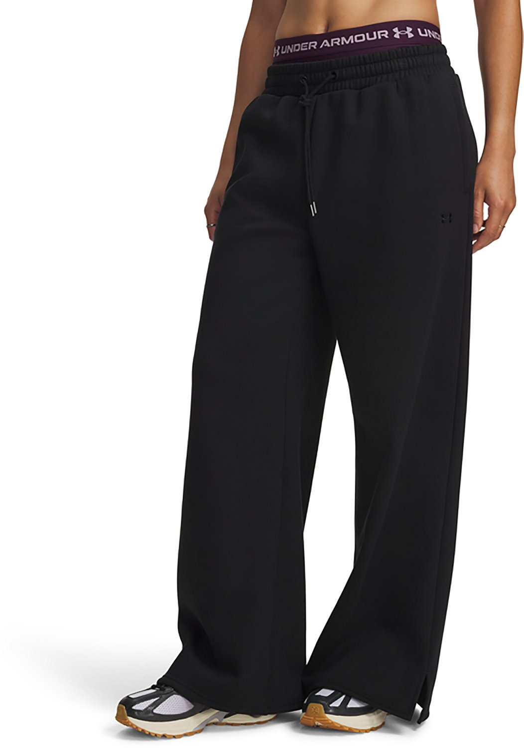 Under Armour Women's Icon Fleece Wide Leg Pants