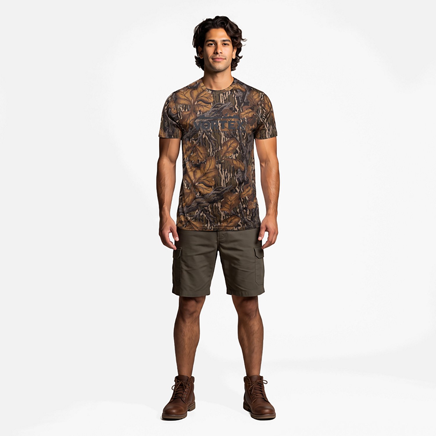Vortex Optics Men's Mossy Oak Black Peakline T-Shirt