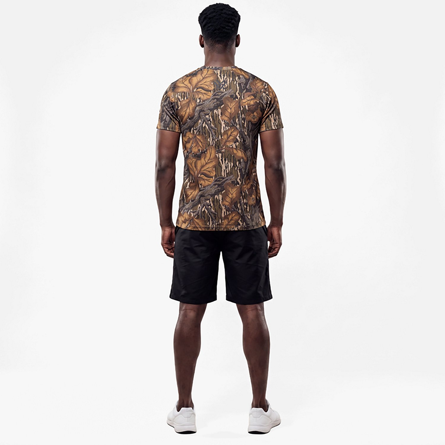 Vortex Optics Men's Mossy Oak Black Peakline T-Shirt - view number 4