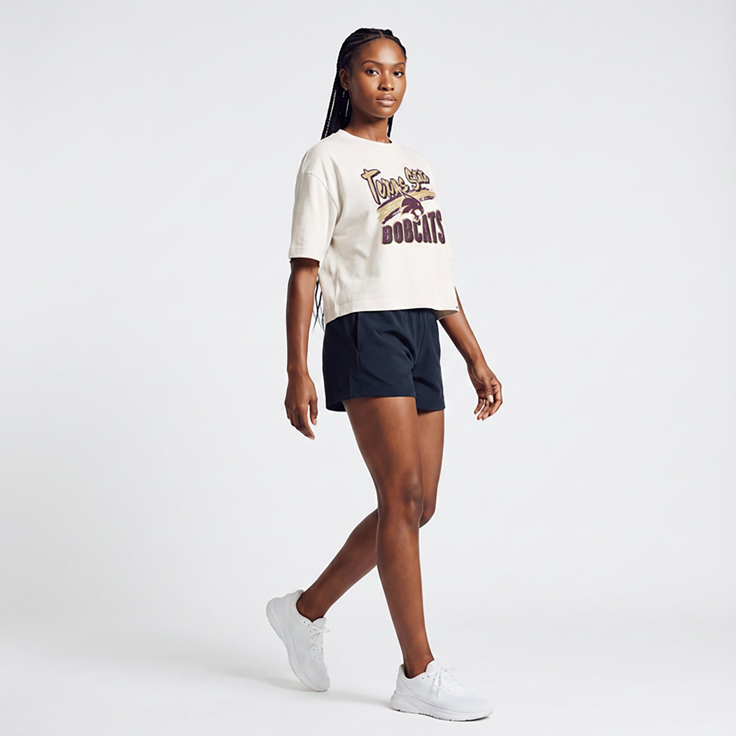 '47 Women's Texas State Dime Time Reed City Short Sleeve T-shirt