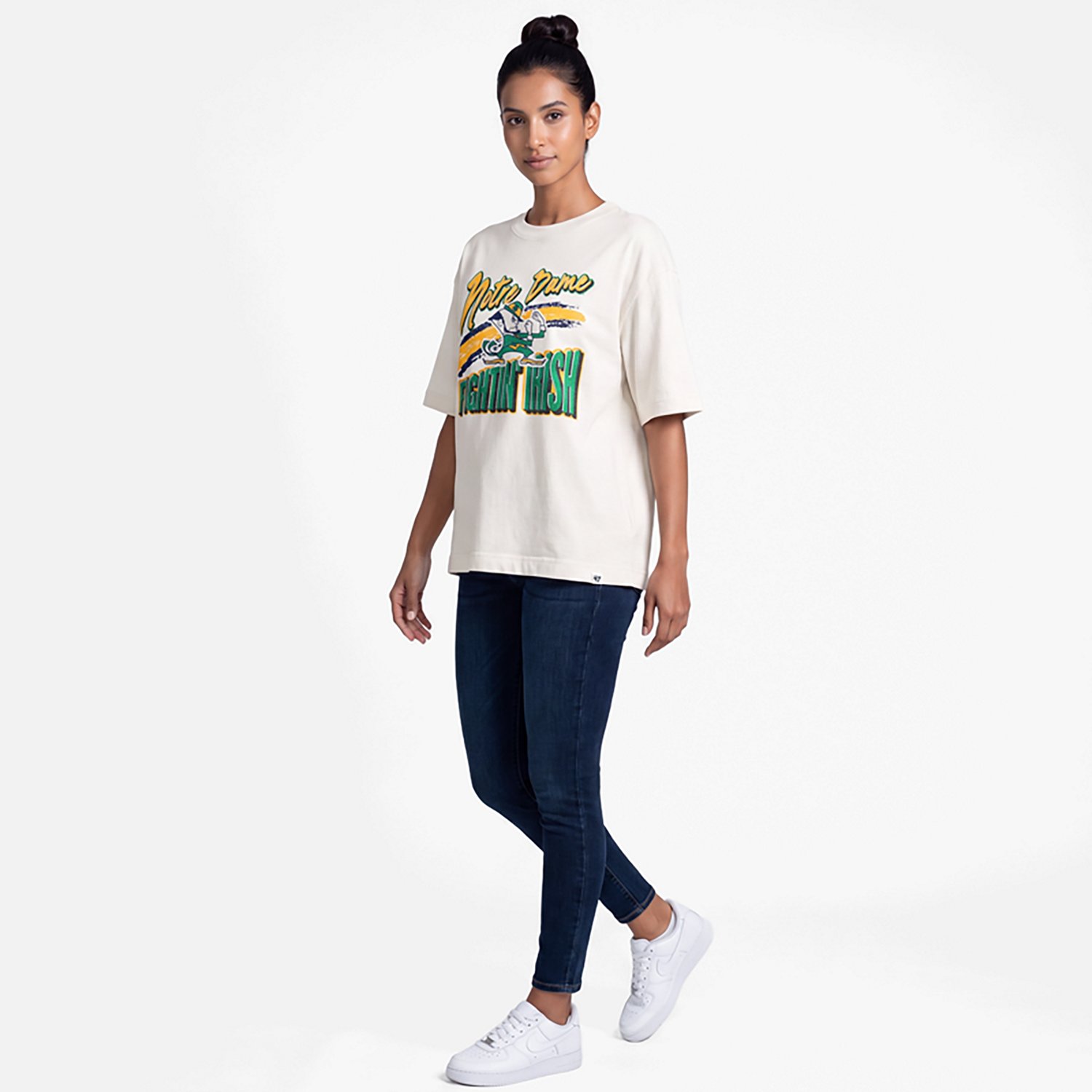 '47 Women's Notre Dame Dime Time Reed City Short Sleeve T-shirt