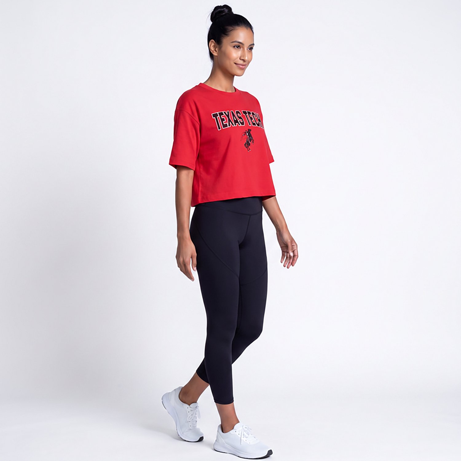 '47 Women's Texas Tech Women's Foundation Crop Short Sleeve T-shirt