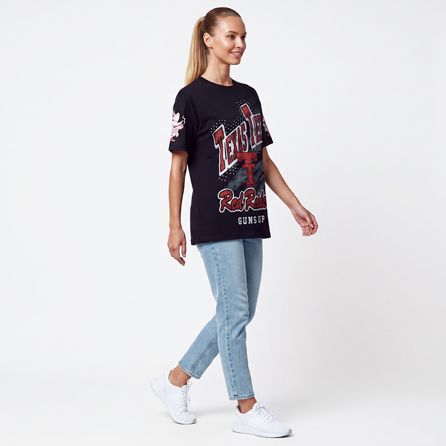 '47 Women's Texas Tech Gemstone Swash T-shirt Dress