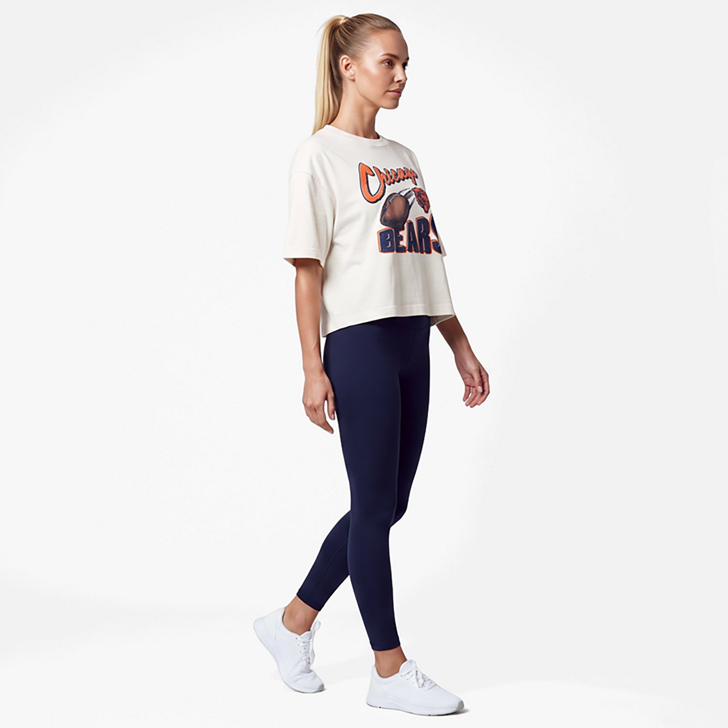 '47 Women's Bears Dime Time Reed City Short Sleeve T-shirt