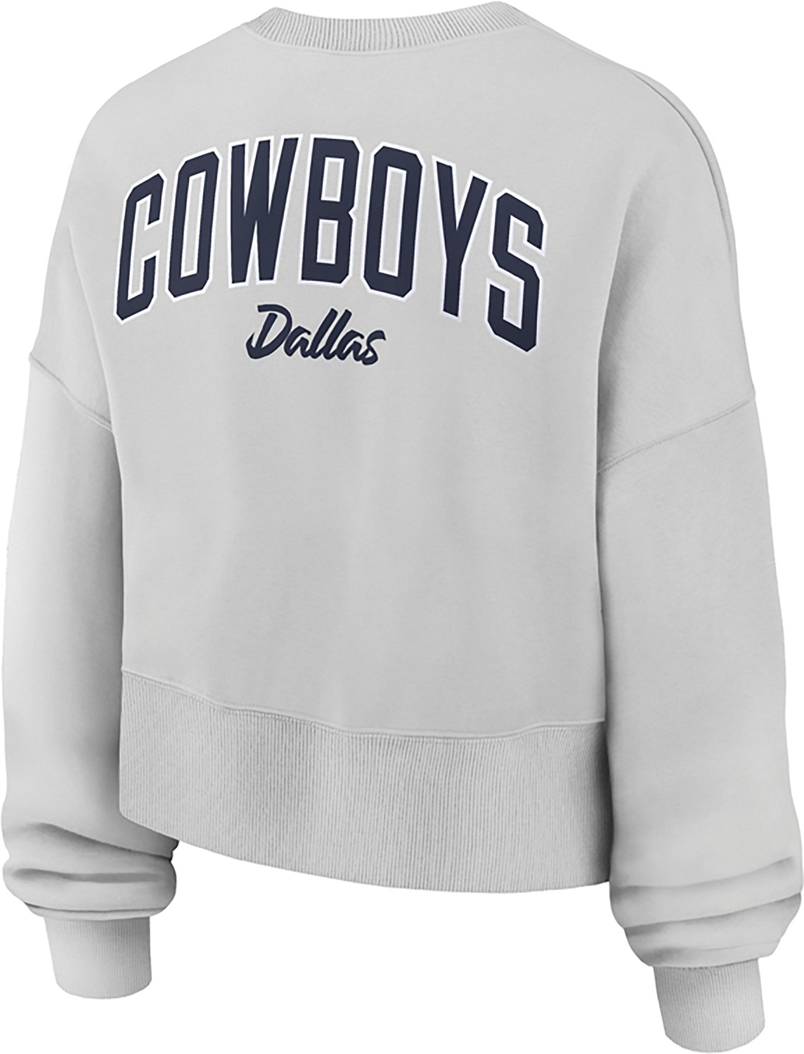 Nike Women's Cowboys Logo Phoenix Fleece Crew - view number 2