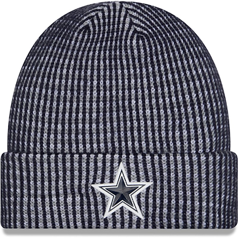 New Era Men's Navy Dallas Cowboys 2026 Sideline Cold Weather Cuffed Knit Hat - Navy