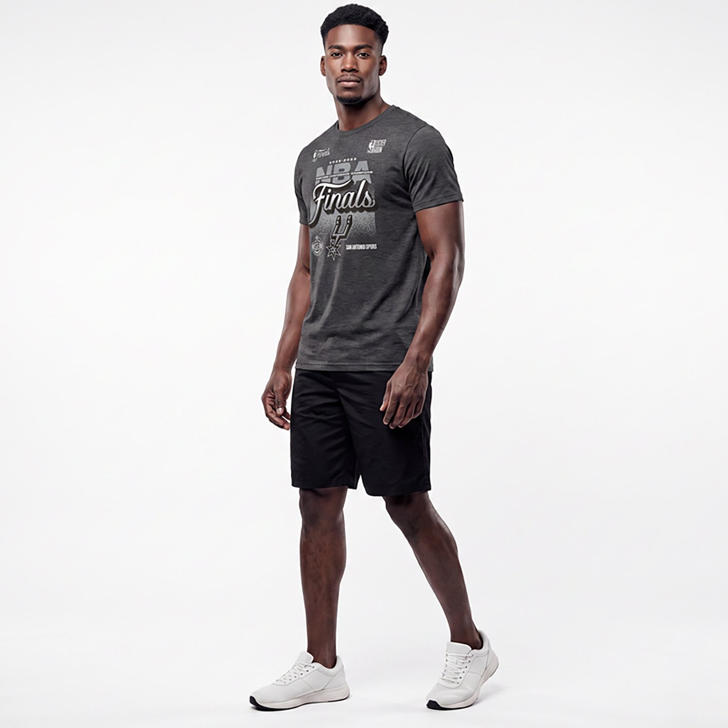 Fanatics Men's San Antonio Spurs 25-26 Western Conference Champions Locker Room Graphic T-shirt - view number 2