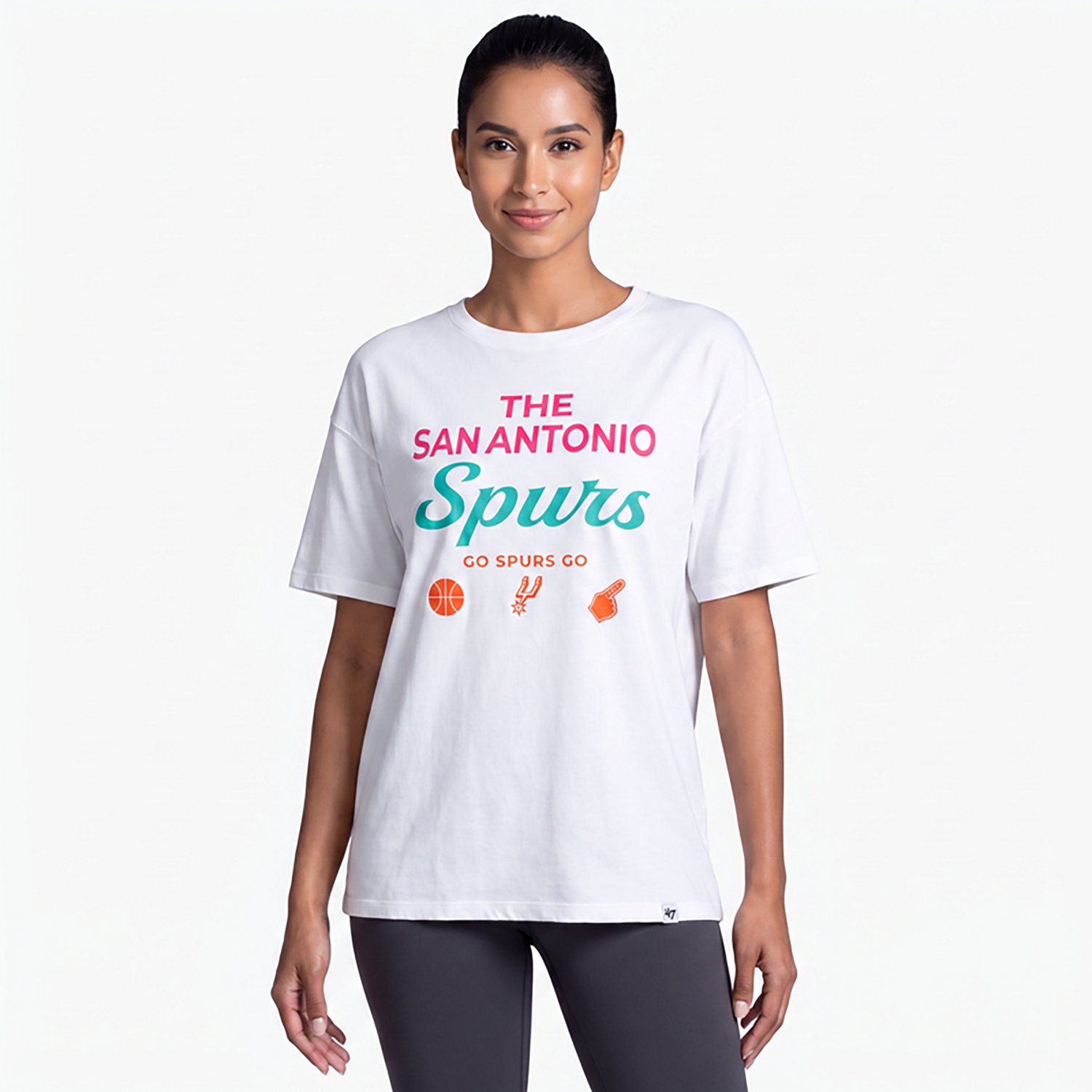 '47 Women's Spurs Show Off Sadie Short Sleeve T-shirt