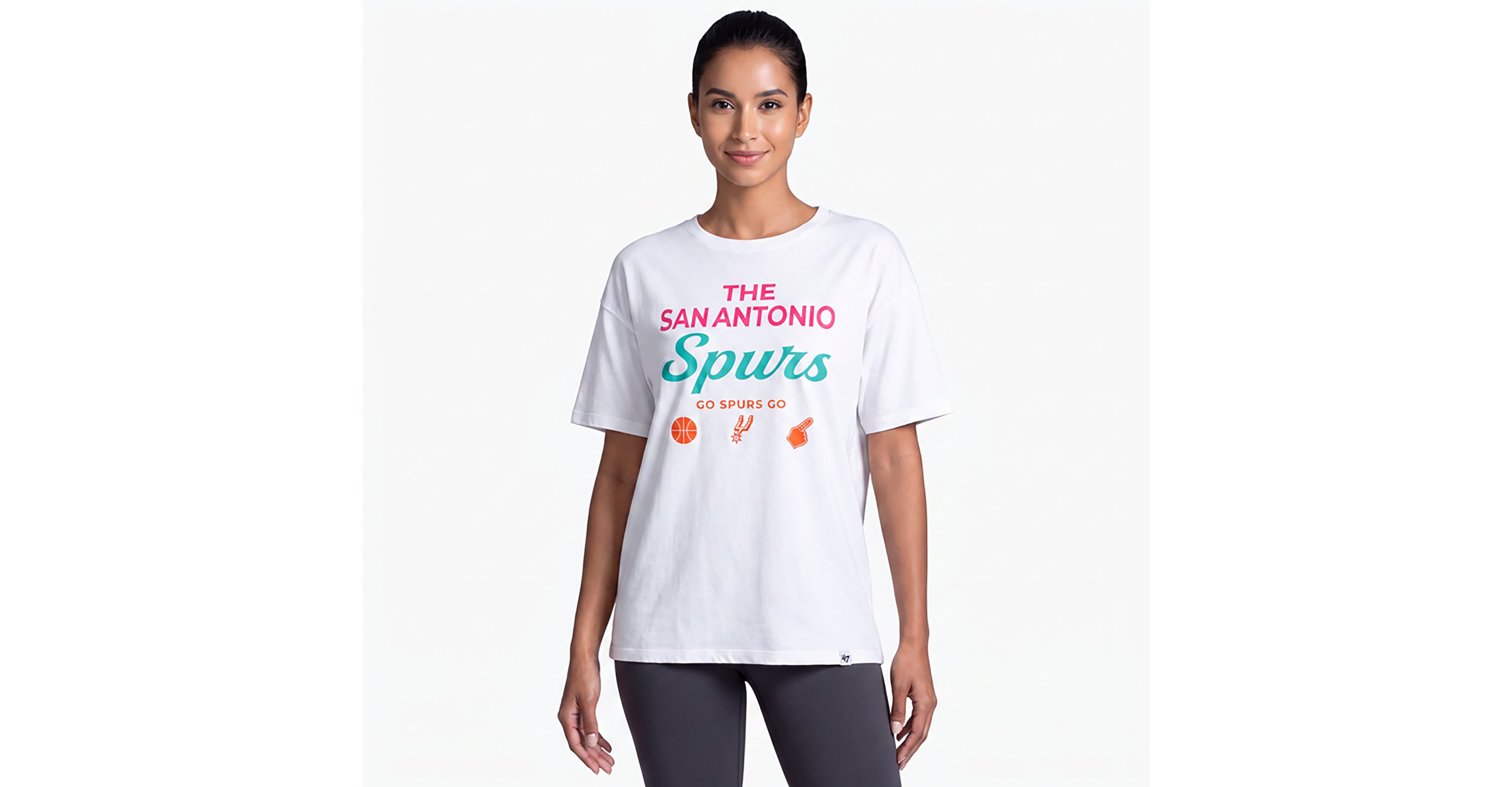 '47 Women's Spurs Show Off Sadie Short Sleeve T-shirt