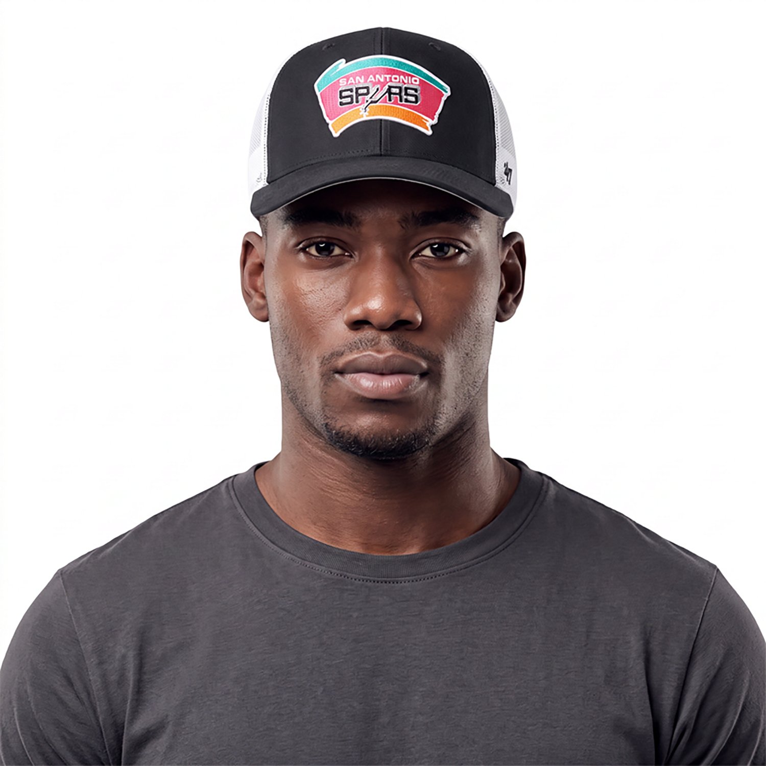 '47 Adults' San Antonio Spurs Trucker Cap - view number 3