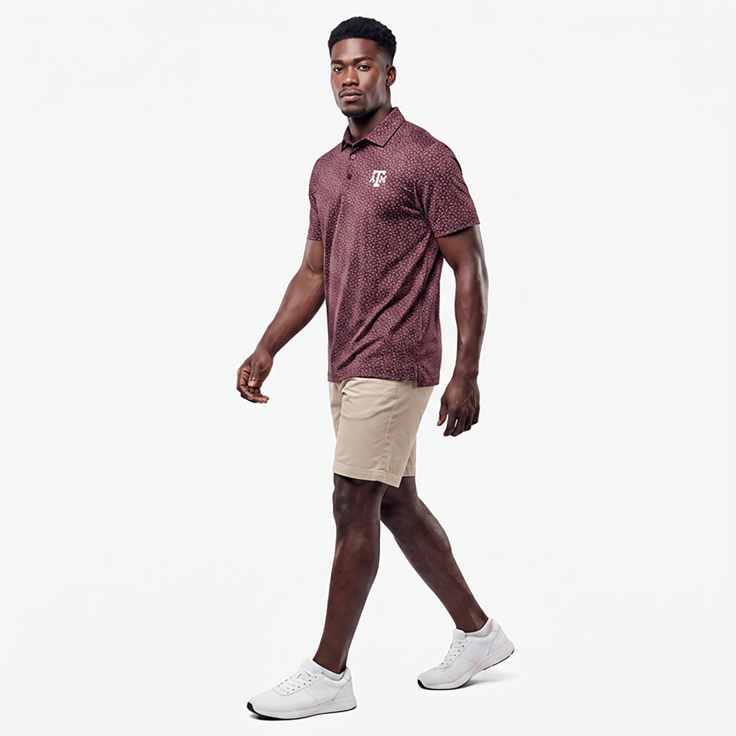 Antigua Men's Texas A&M University Vigorous Polo Shirt - view number 2