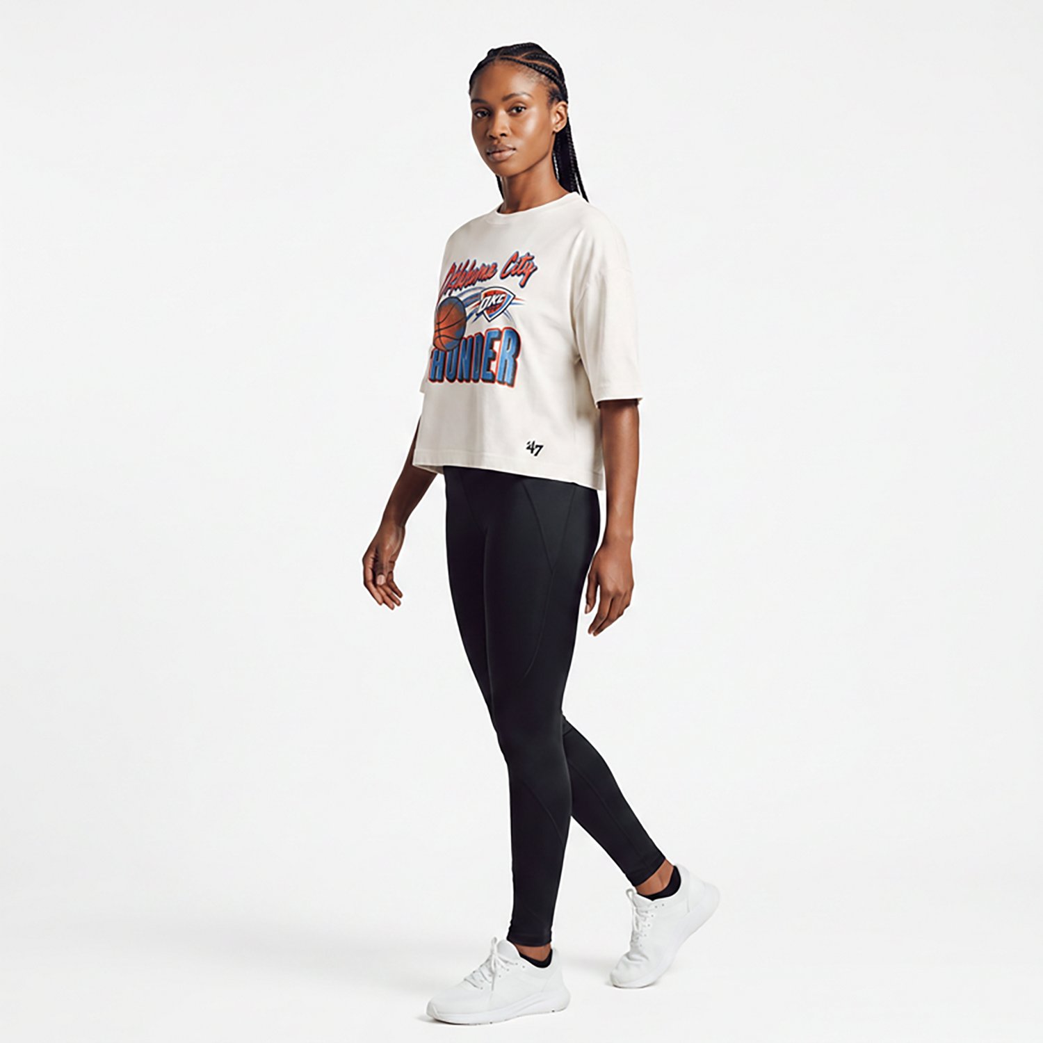 '47 Women's OKC Thunder Dime Time Short Sleeve T-shirt - view number 2