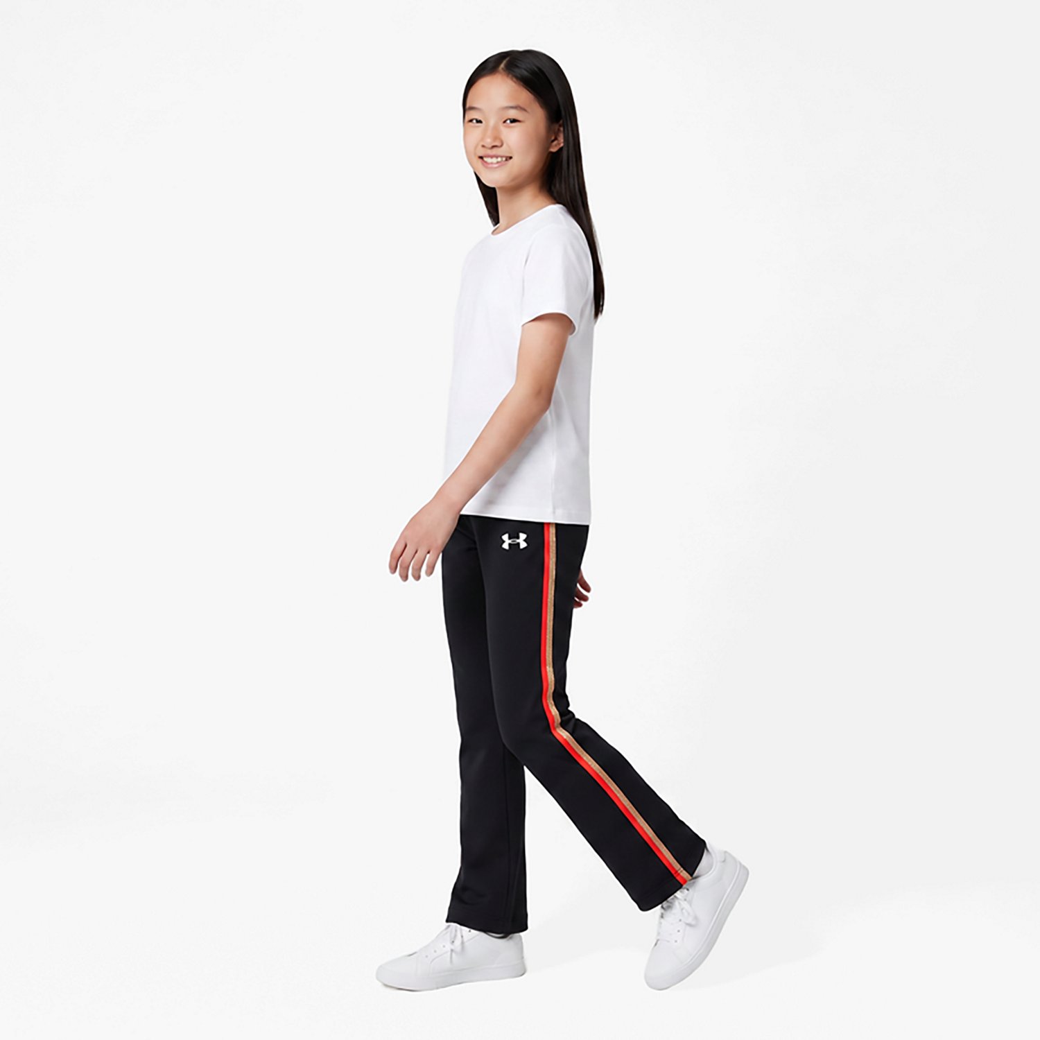 Under Armour Girls' 4-6X Taping Flare Pants - view number 3