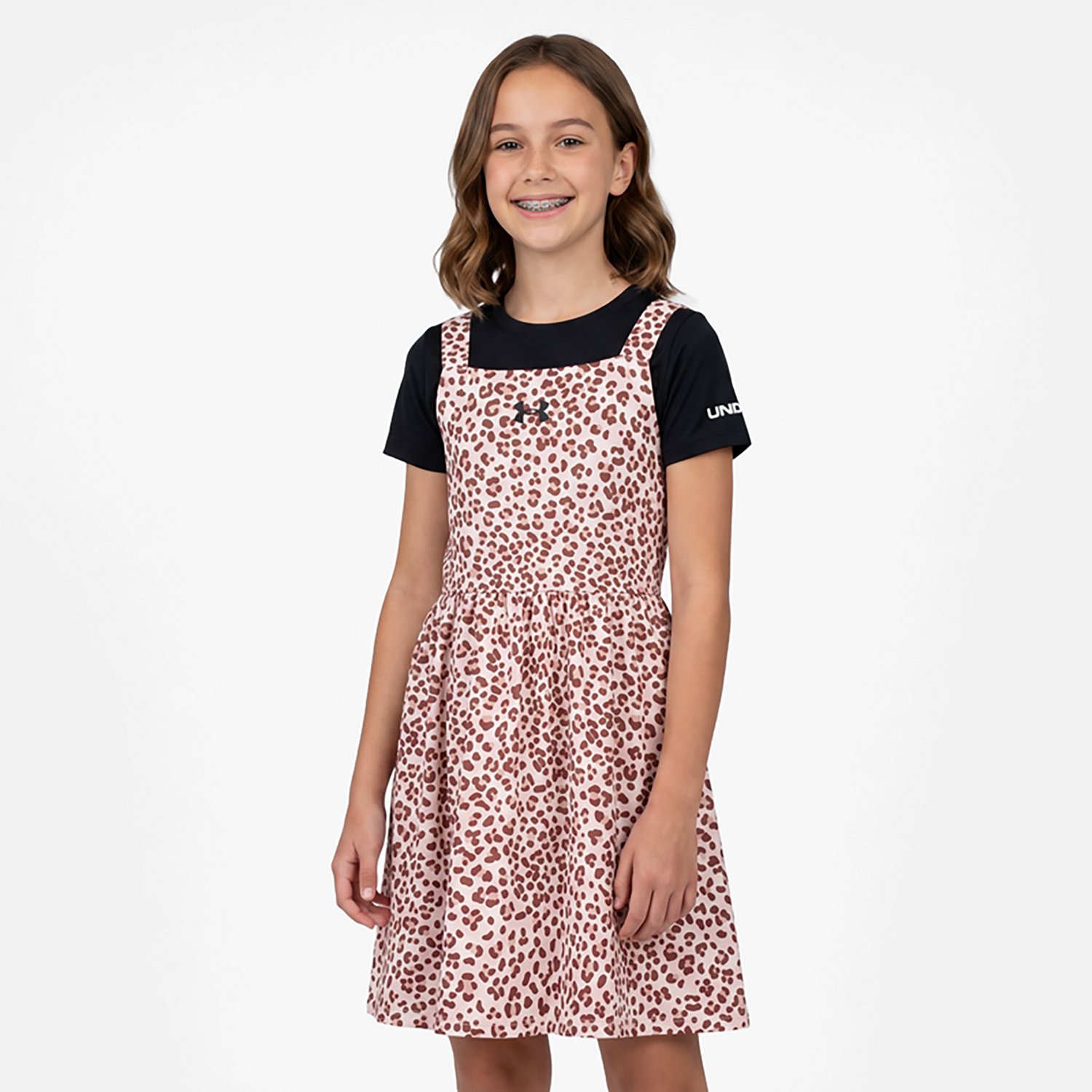 Under Armour Girls' 4-6X Baby Tee Dress Set - view number 2
