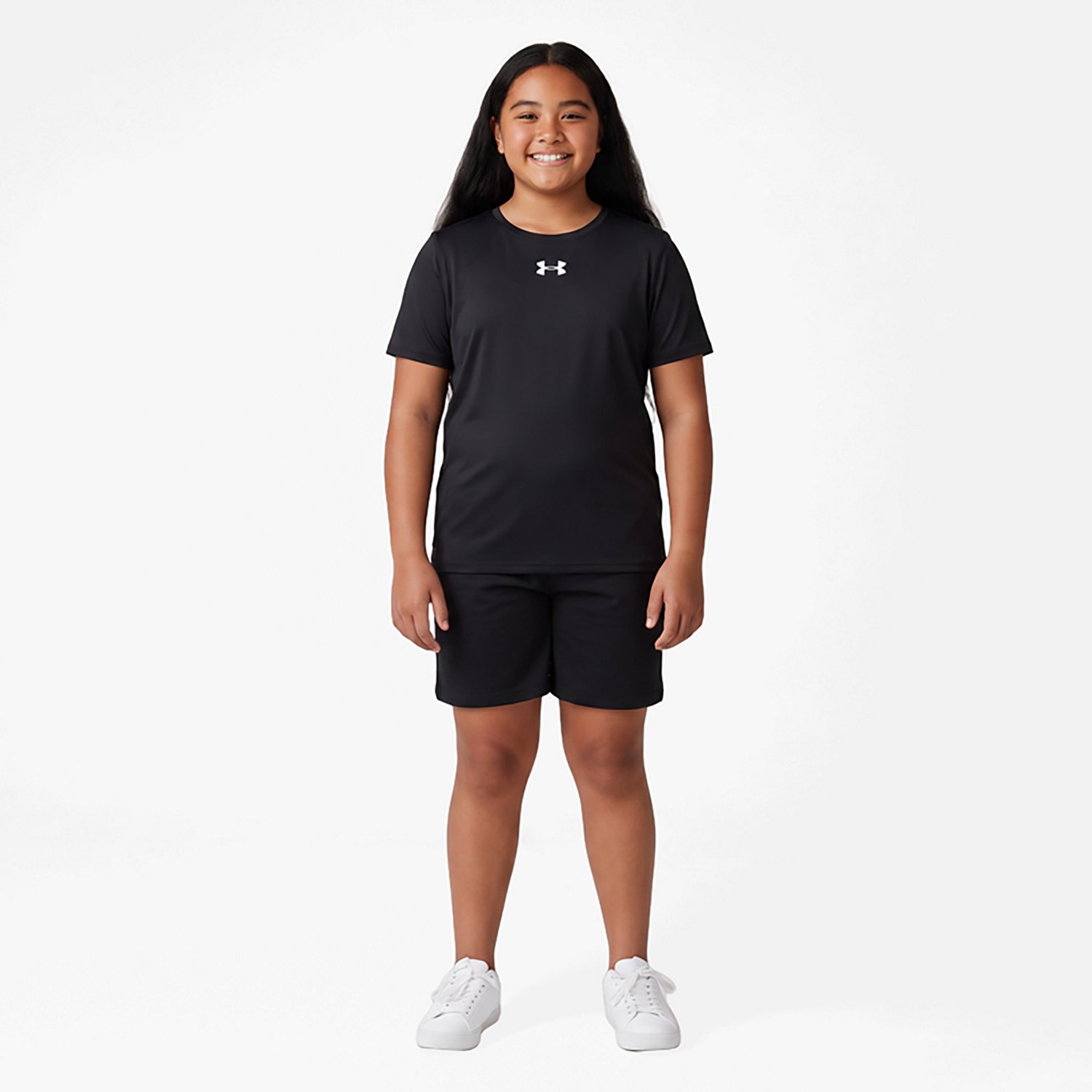 Under Armour Girls' HeatGear Short Sleeve Shirt