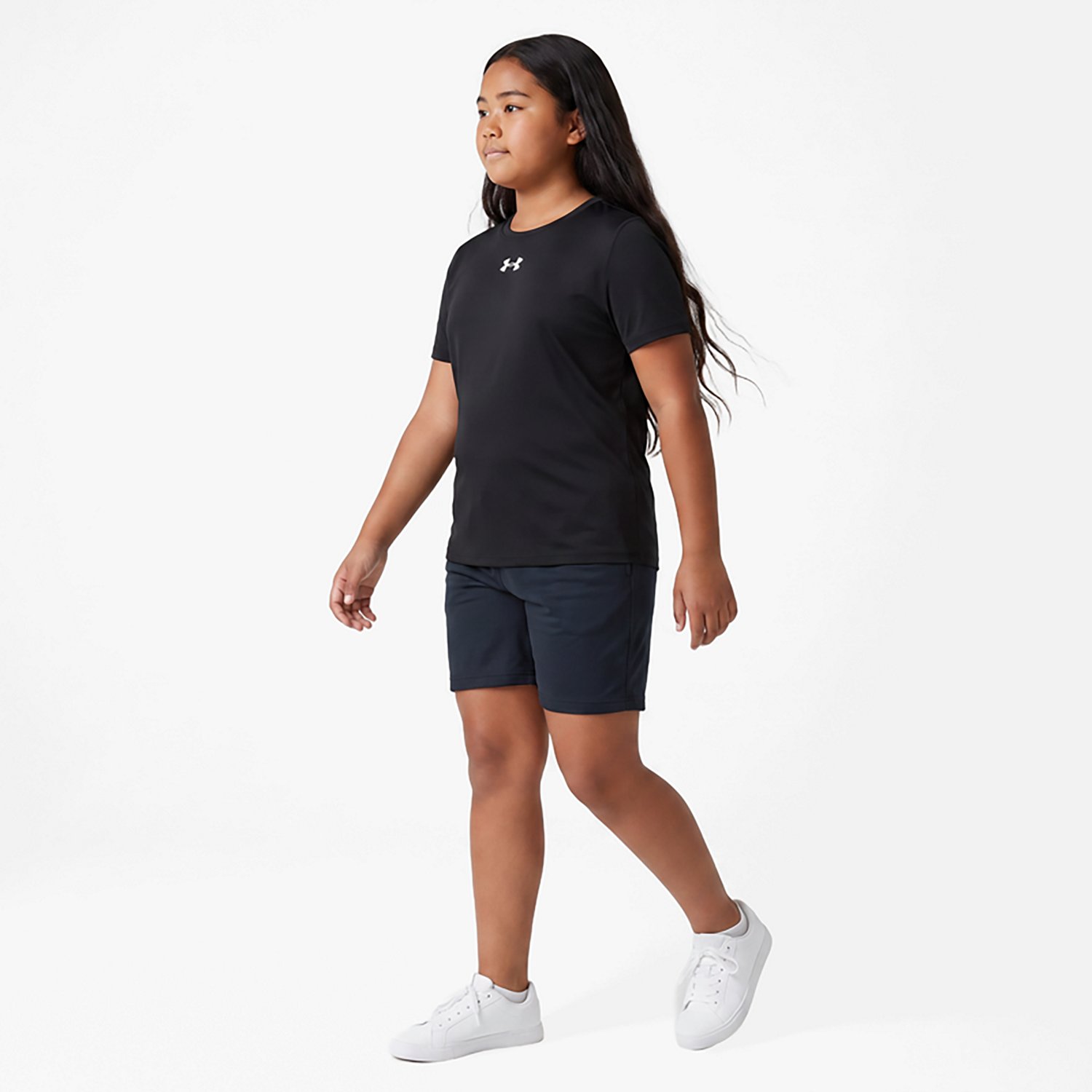 Under Armour Girls' HeatGear Short Sleeve Shirt