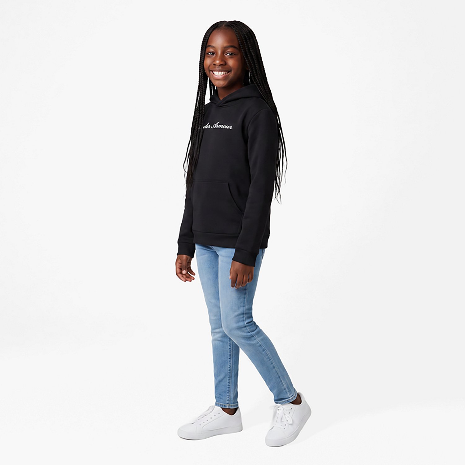 Under Armour Girls' Shimmer Hoodie - view number 3