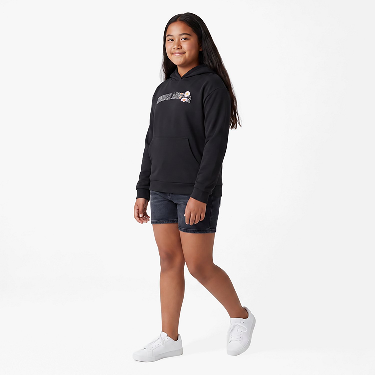 Under Armour Girls' Graphic Hoodie - view number 2