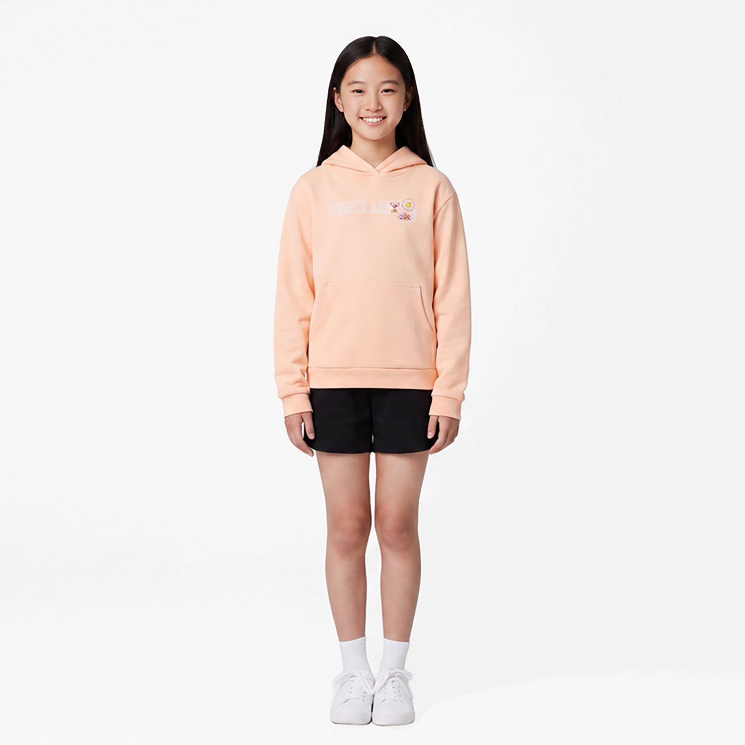 Under Armour Girls' Graphic Hoodie