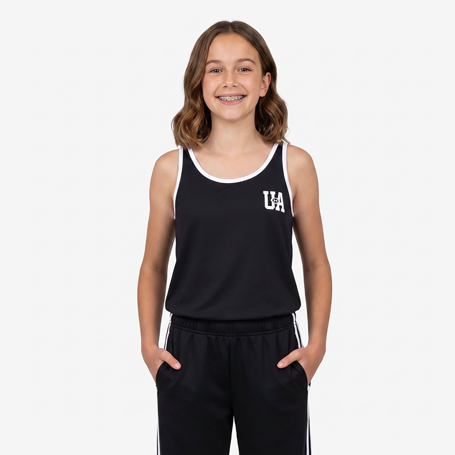 Under Armour Girls' Rival Knit Long Sleeve Romper