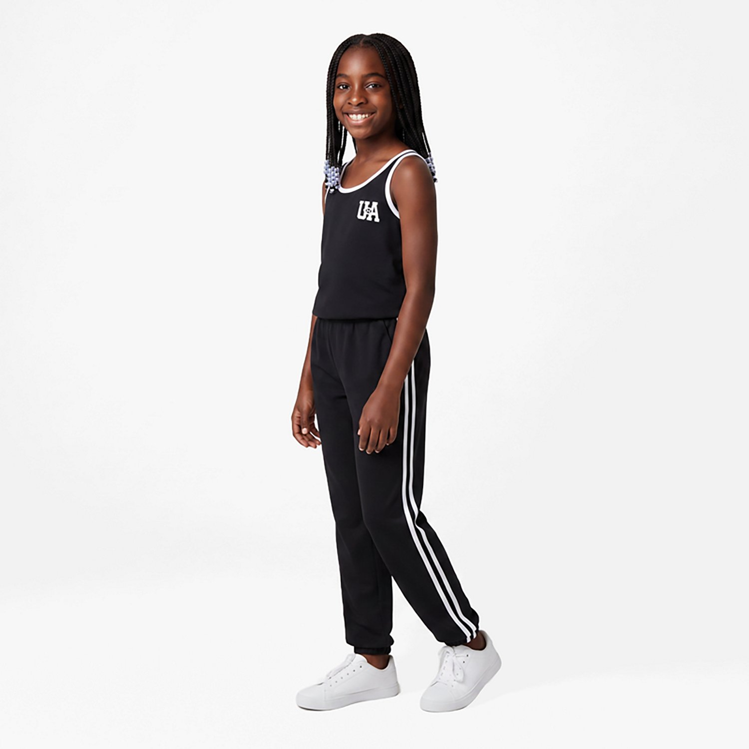 Under Armour Girls' Rival Knit Long Sleeve Romper
