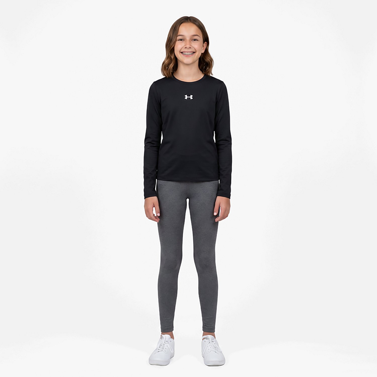 Under Armour Girls' ColdGear Crew Top