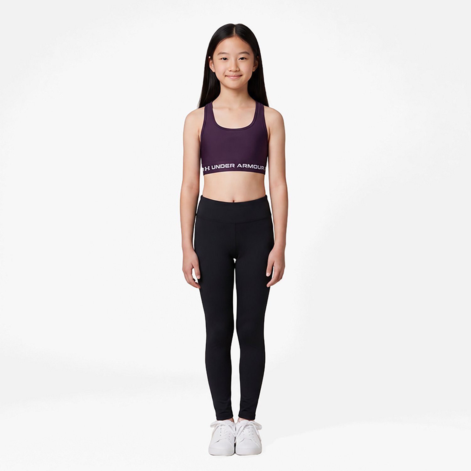 Under Armour Girls' Crossback Sports Bra