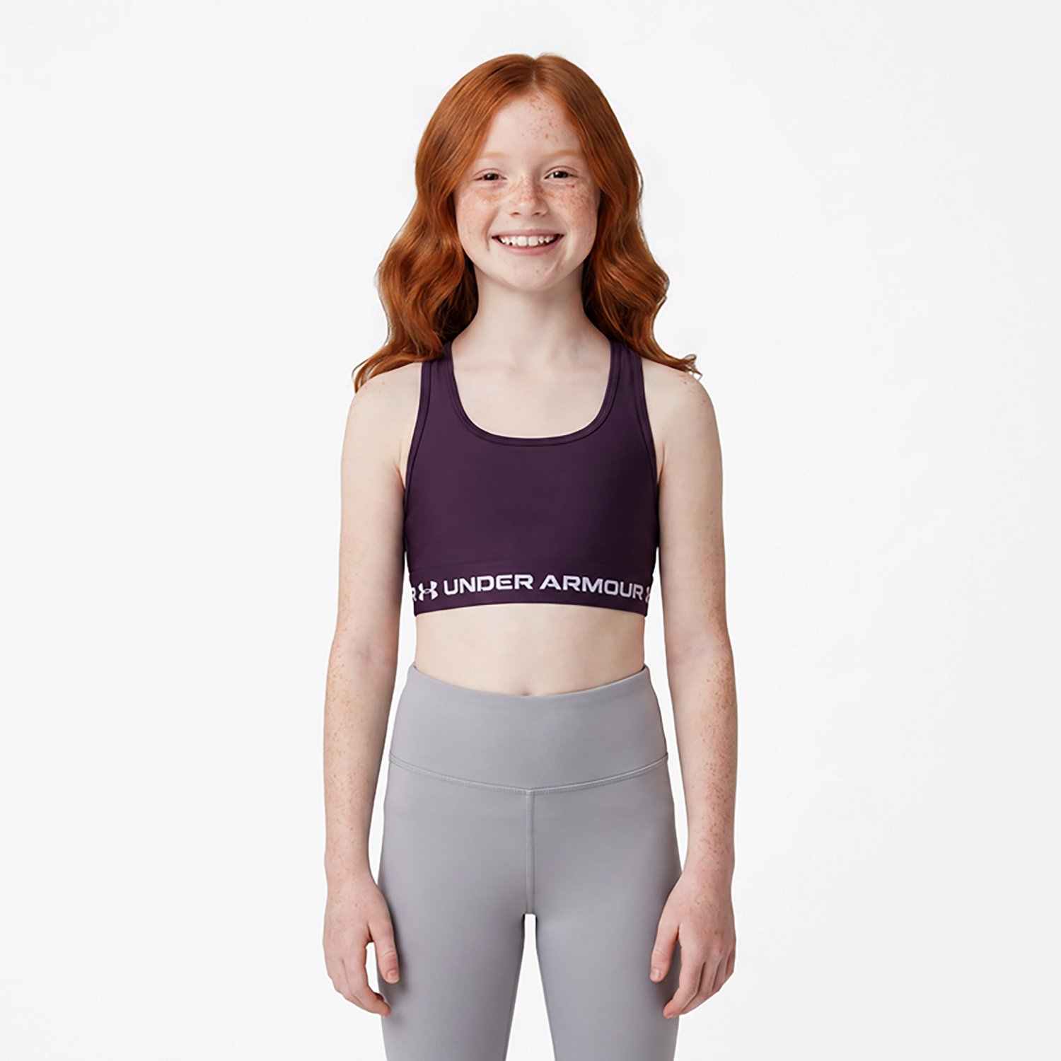Under Armour Girls' Crossback Sports Bra - view number 2