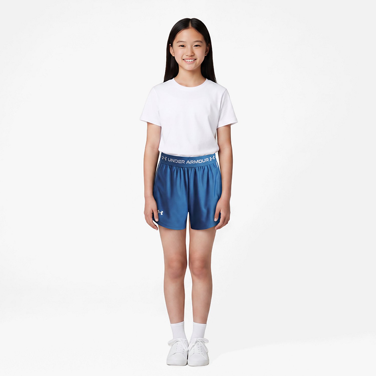 Under Armour Girls' UA Tech Play Up Shorts
