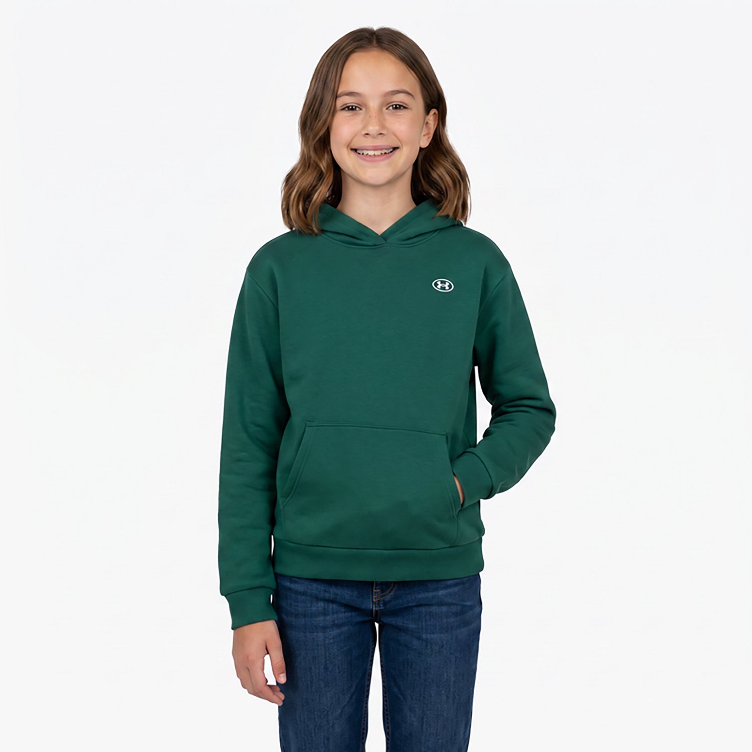 Under Armour Girls' Rival Fleece Hoodie