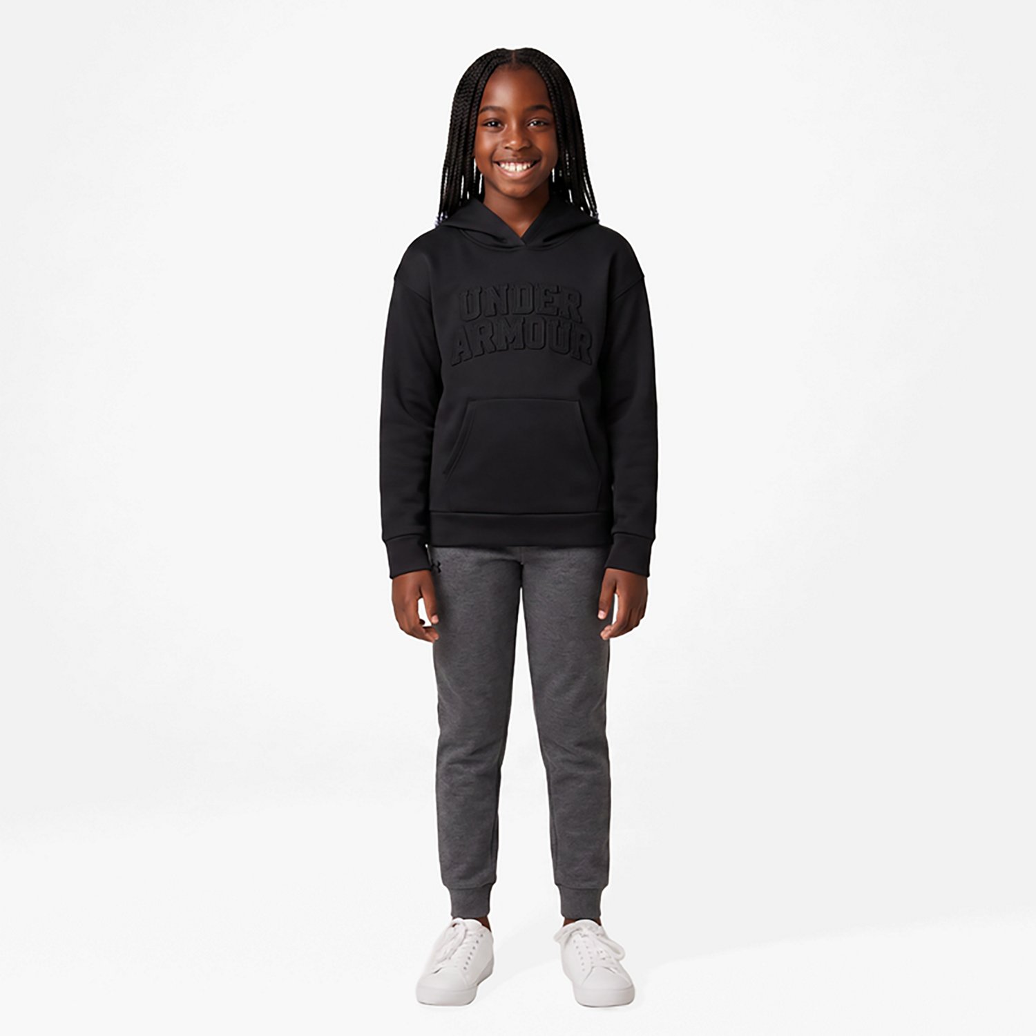 Under Armour Girls' Fleece Hoodie