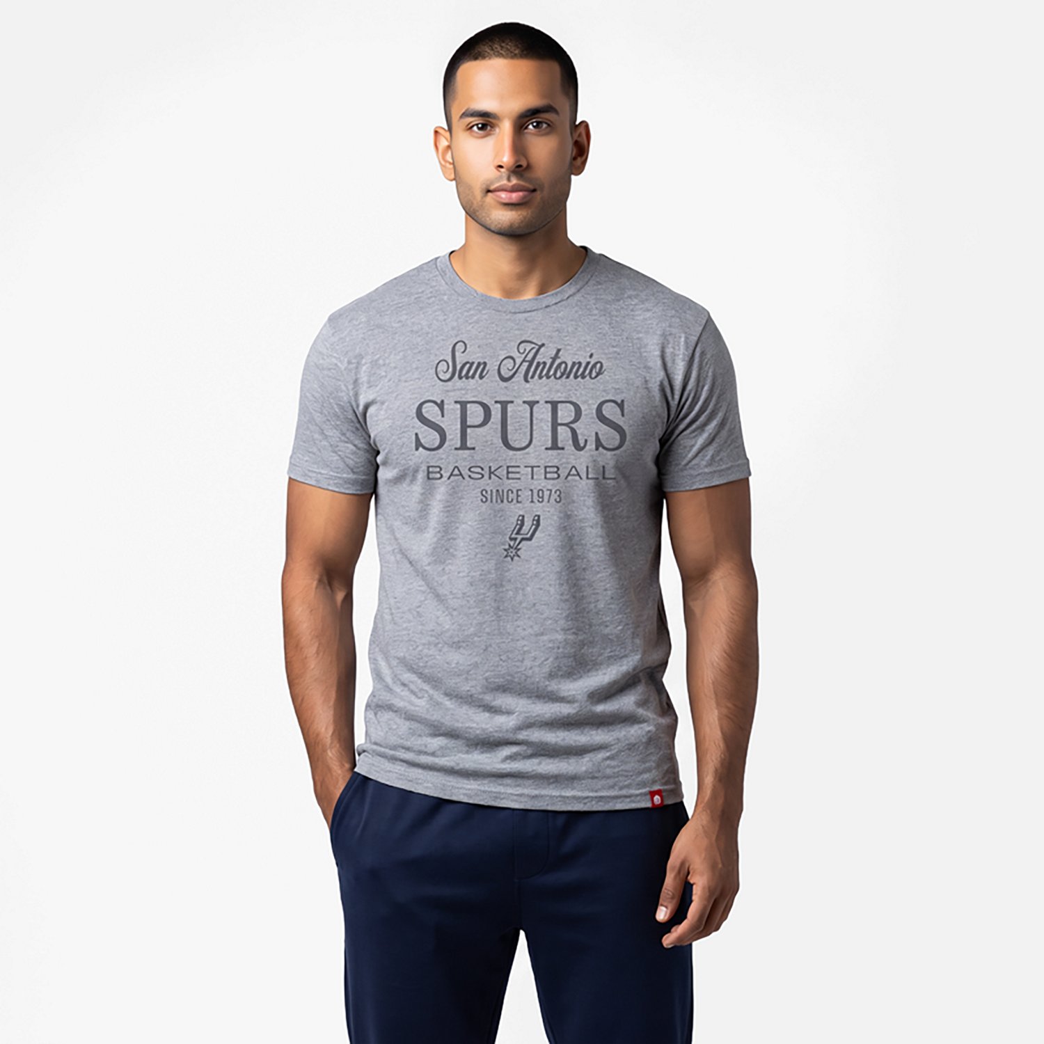 Sportiqe Mens' Spurs Alma Comfy Short Sleeve Tee