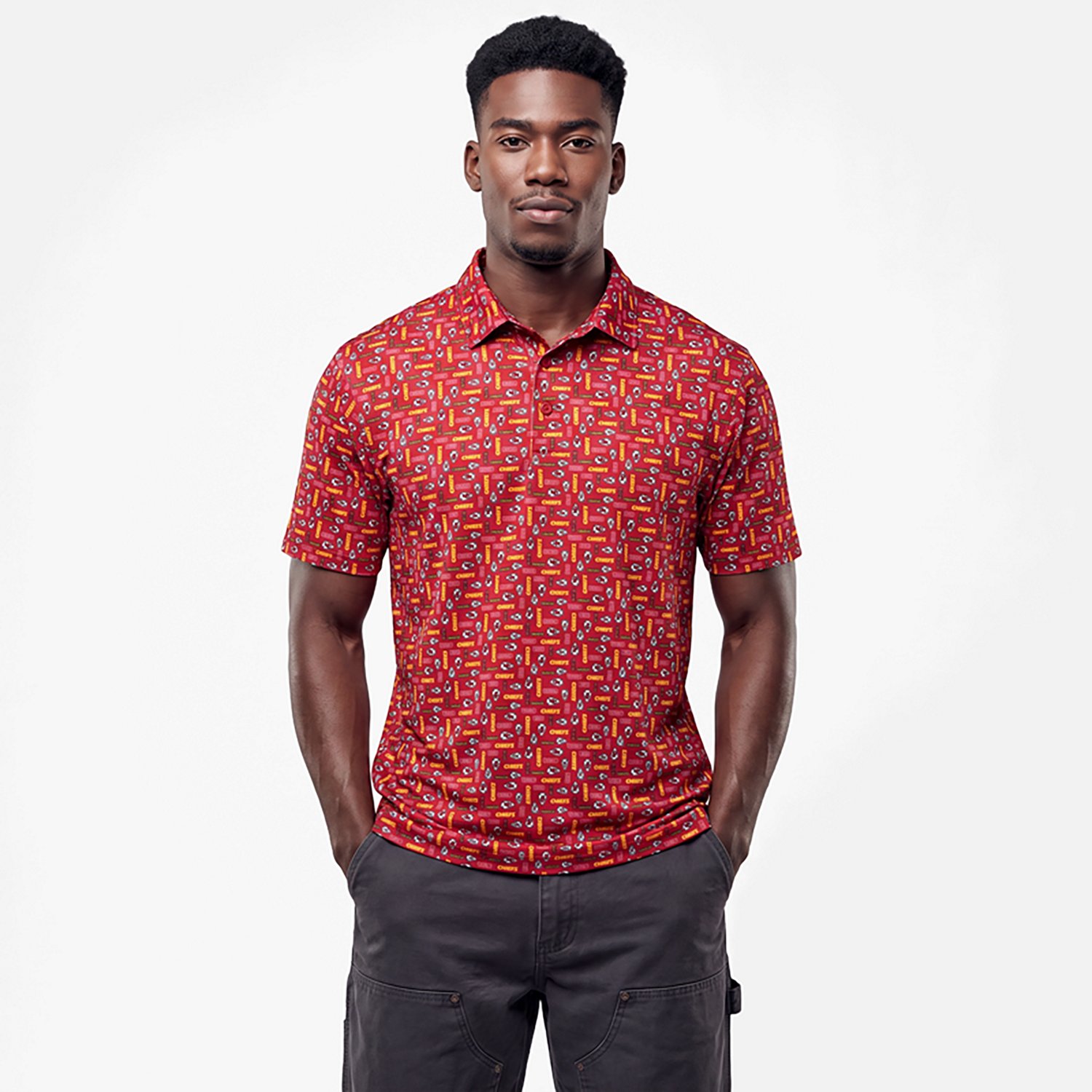 Antigua Men's Kansas City Chiefs Season Tickets Polo Shirt