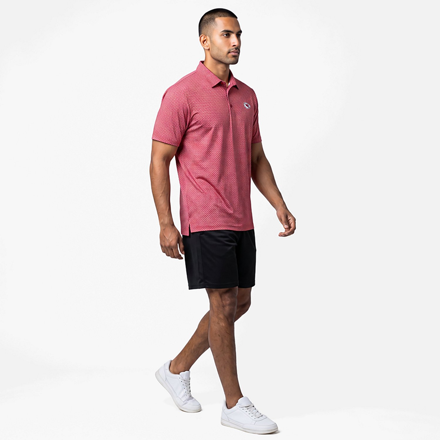 Antigua Men's Kansas City Chiefs Trelliss Polo Shirt - view number 2