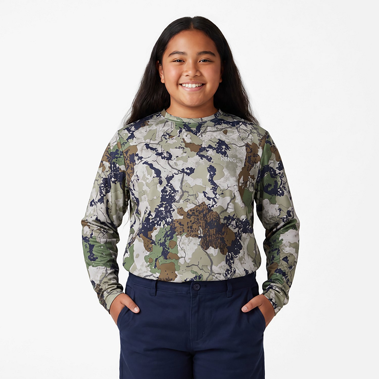 King's Camo Kids' Hunter Long Sleeve T-shirt - view number 2
