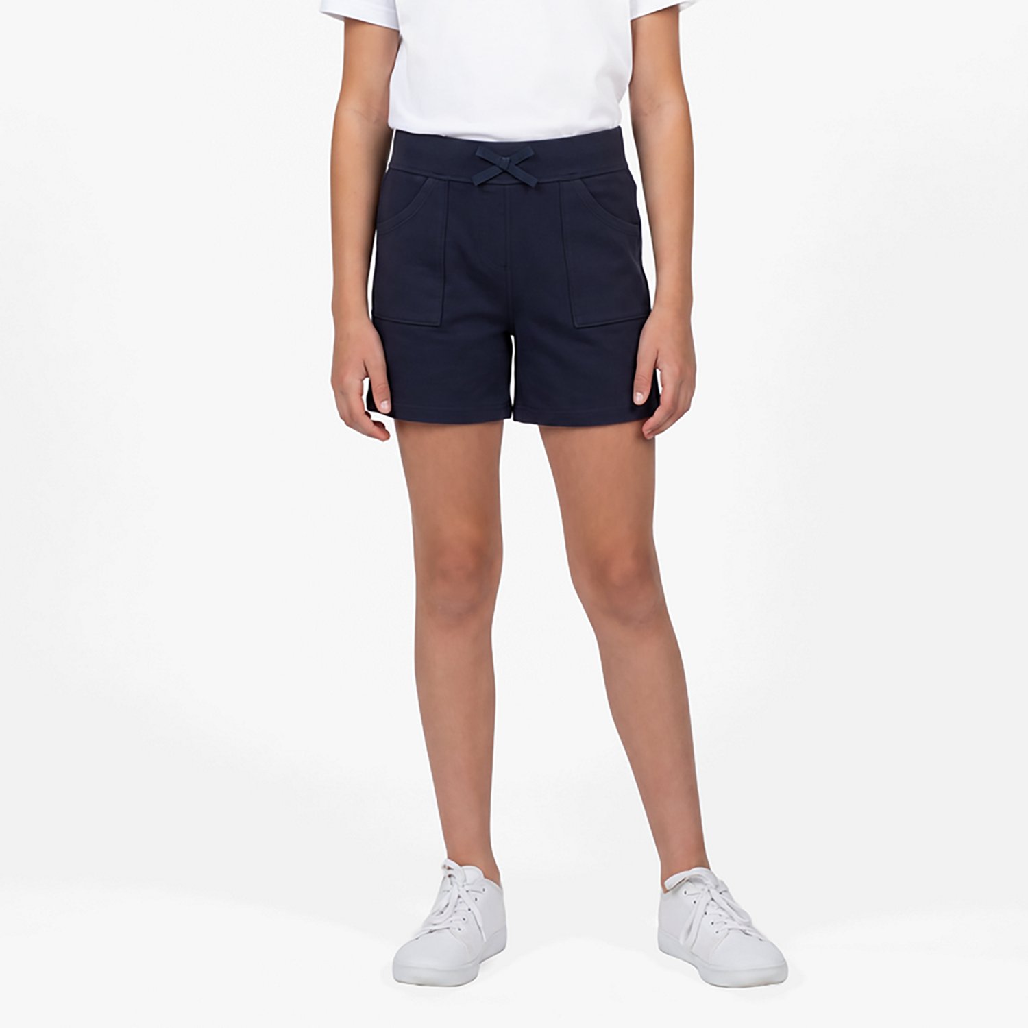 Nautica Uniform Girl Sensory Interlock Short
