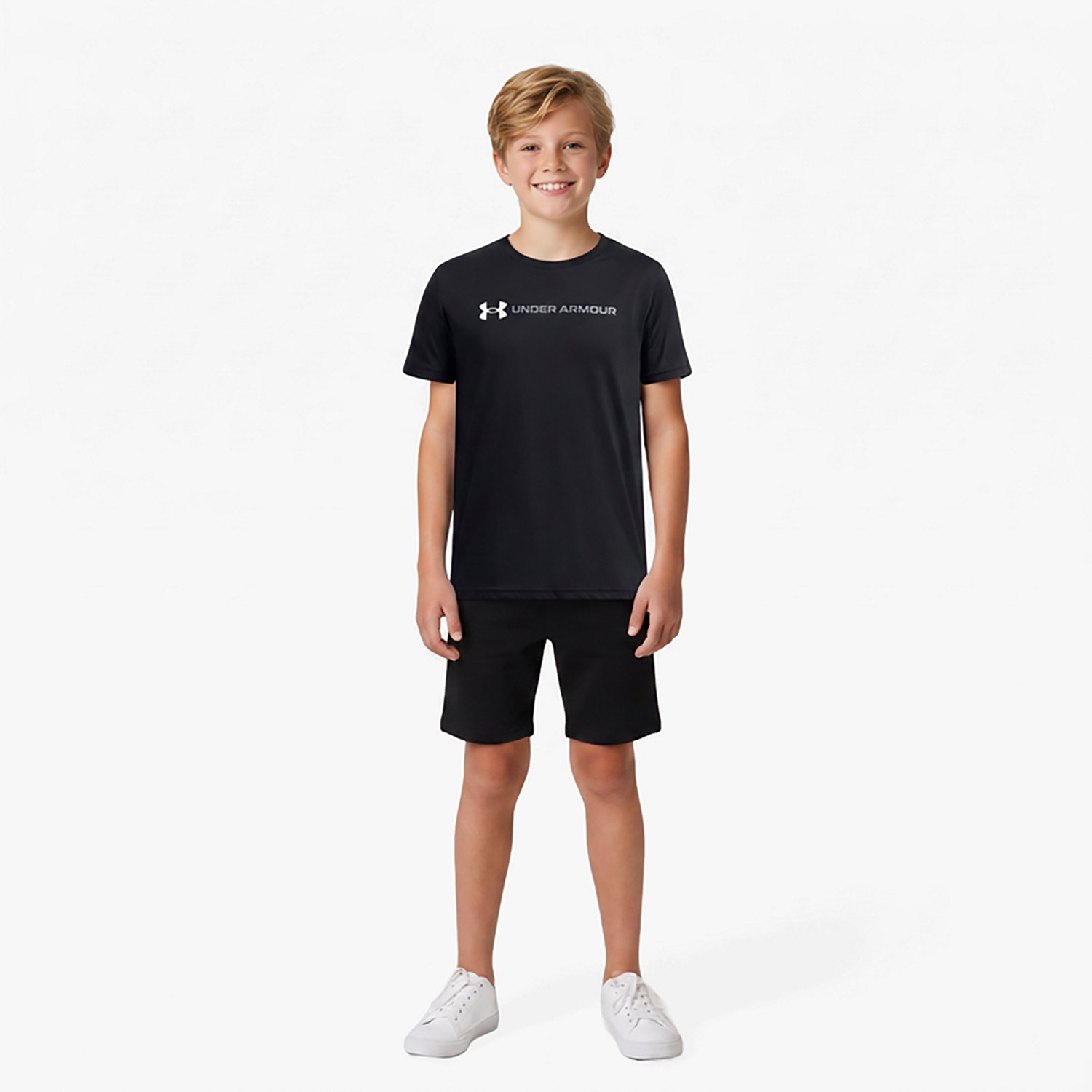 Under Armour Boys' Logo Wordmark T-shirt