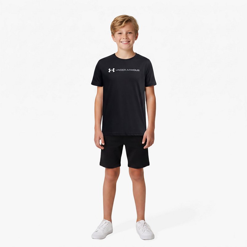 Under Armour Boys' Logo Wordmark T-shirt